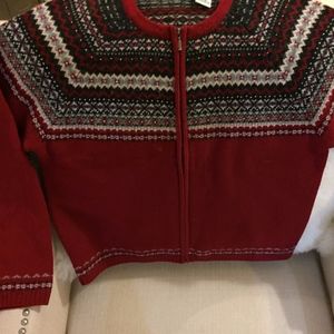 Paul Harris Vintage Lambswool beaded Cardigan